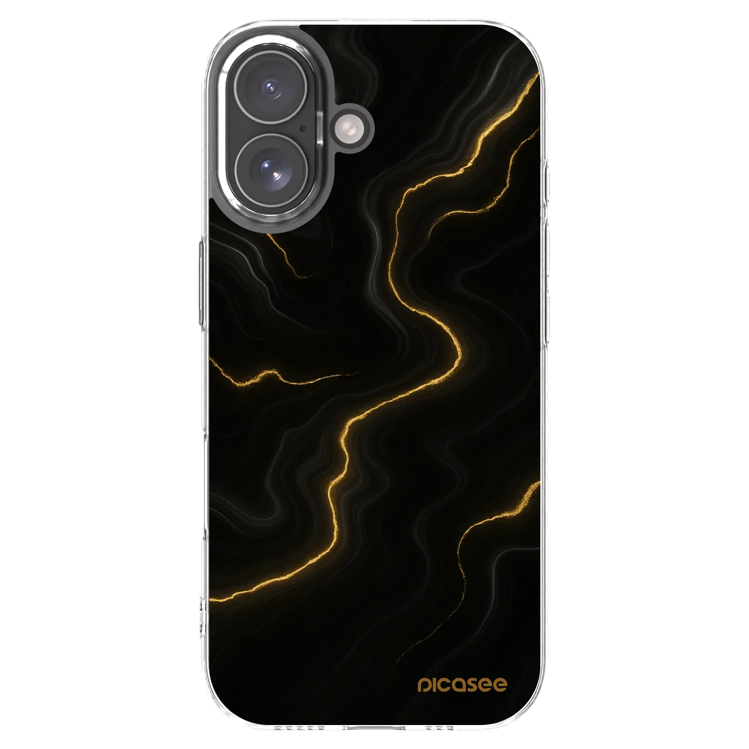 Picasee διαφανής θήκη σιλικόνης Apple iPhone 17 - Thunder