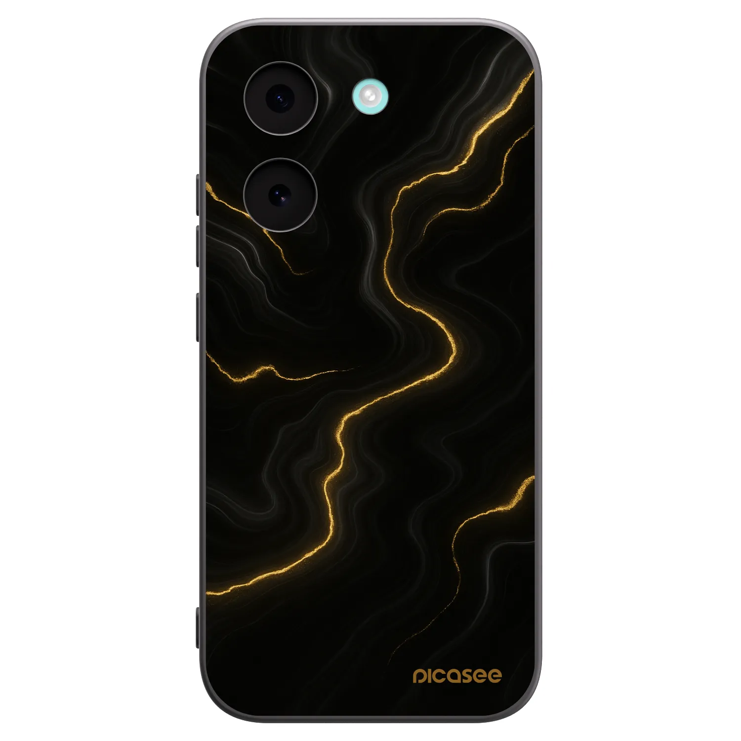 Picasee Μαύρη θήκη σιλικόνης για Xiaomi Poco X8 Pro - Thunder