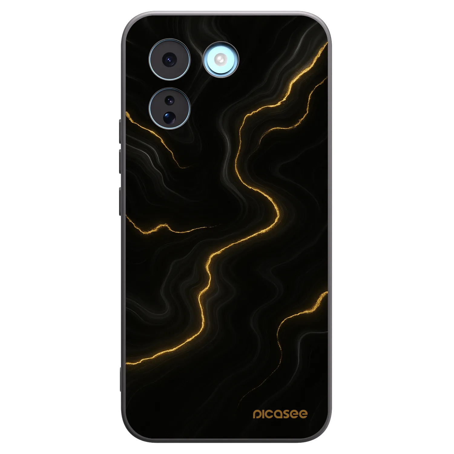 Picasee Μαύρη θήκη σιλικόνης για Xiaomi Redmi Note 17 Pro MAX 5G - Thunder