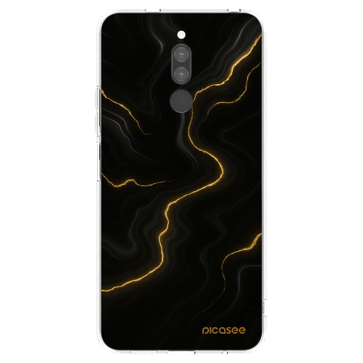 Picasee διαφανής θήκη σιλικόνης Xiaomi Redmi 8 - Thunder
