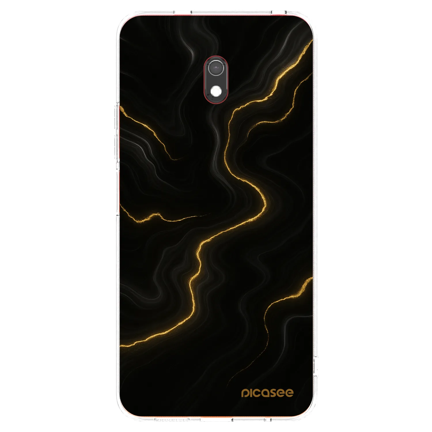 Picasee διαφανής θήκη σιλικόνης Xiaomi Redmi 8A - Thunder