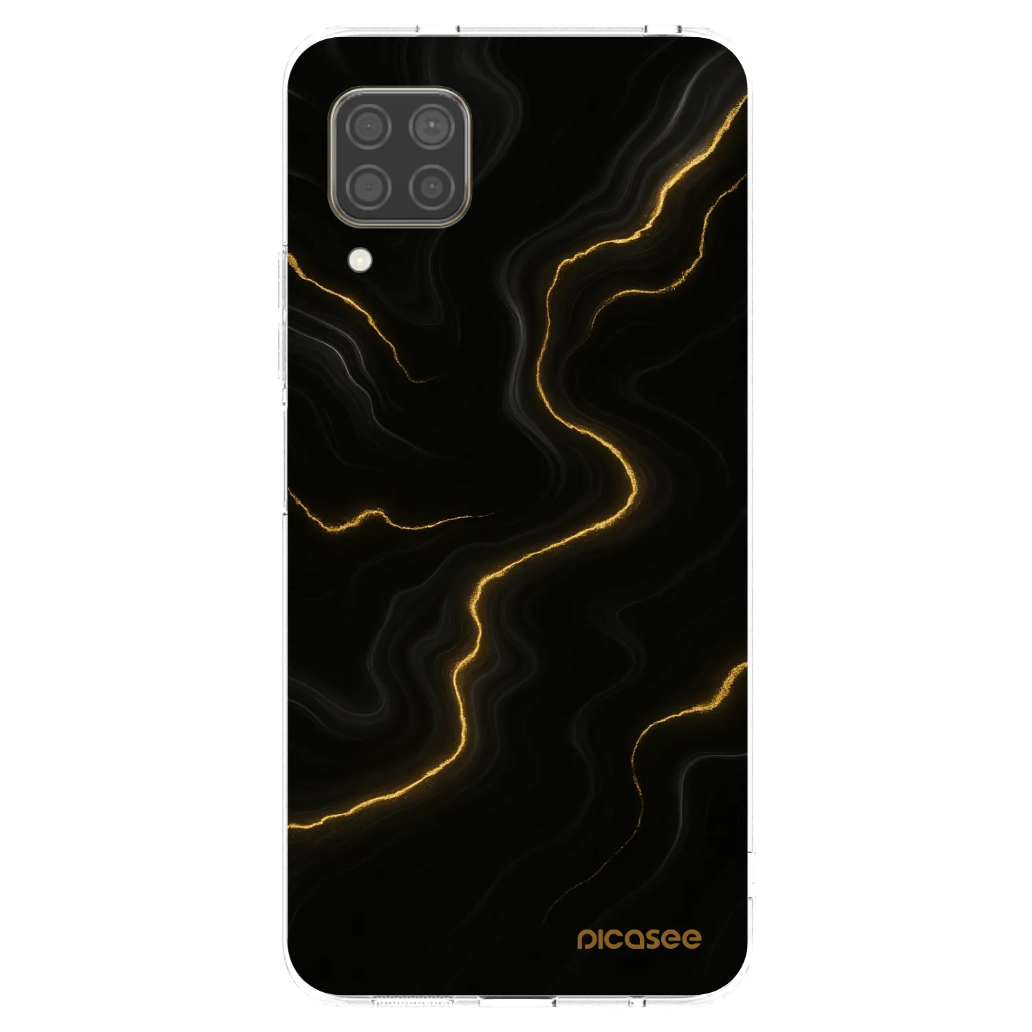 Picasee διαφανής θήκη σιλικόνης Huawei P40 Lite - Thunder