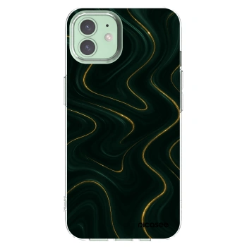 Picasee διαφανής θήκη σιλικόνης Apple iPhone 12 - Vawes