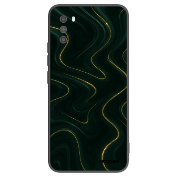 Picasee Μαύρη θήκη σιλικόνης για Xiaomi Poco M3 - Vawes