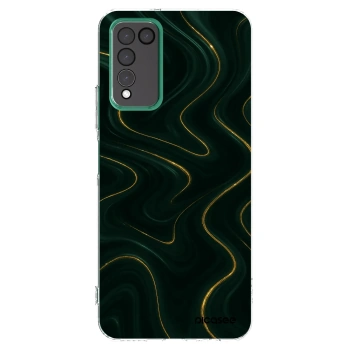 Picasee διαφανής θήκη σιλικόνης Honor 10X Lite - Vawes