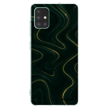 Picasee διαφανής θήκη σιλικόνης Samsung Galaxy M51 M515F - Vawes