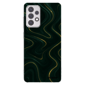 Picasee διαφανής θήκη σιλικόνης Samsung Galaxy A52 5G A525F - Vawes