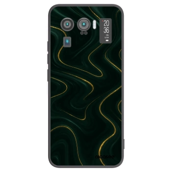 Picasee Μαύρη θήκη σιλικόνης για Xiaomi Mi 11 Ultra - Vawes