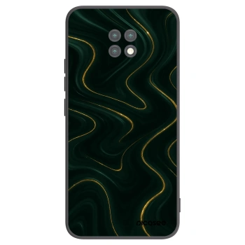 Picasee Μαύρη θήκη σιλικόνης για Xiaomi Redmi Note 9T - Vawes