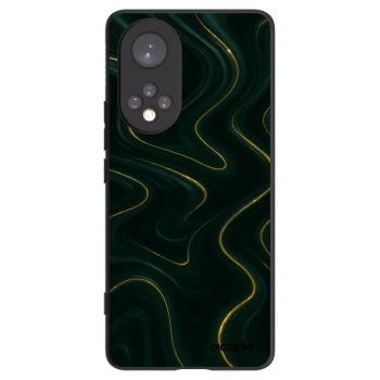 Picasee Μαύρη θήκη σιλικόνης για Honor 50 5G - Vawes