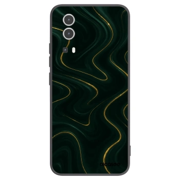Picasee Μαύρη θήκη σιλικόνης για Vivo Y72 5G - Vawes