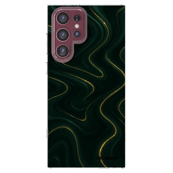 Picasee διαφανής θήκη σιλικόνης Samsung Galaxy S22 Ultra 5G - Vawes