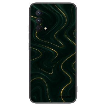 Picasee Μαύρη θήκη σιλικόνης για Realme GT Master Edition 5G - Vawes