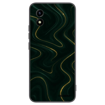 Picasee Μαύρη θήκη σιλικόνης για Vivo Y01 - Vawes