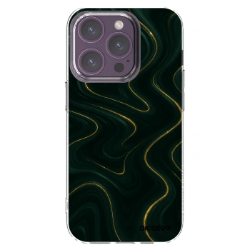 Picasee διαφανής θήκη σιλικόνης Apple iPhone 14 Pro - Vawes