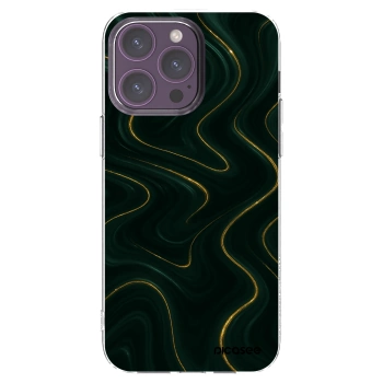 Picasee διαφανής θήκη σιλικόνης Apple iPhone 14 Pro Max - Vawes
