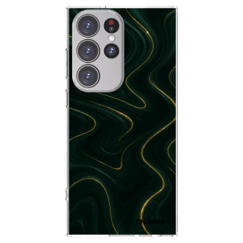 Picasee διαφανής θήκη σιλικόνης Samsung Galaxy S23 Ultra 5G - Vawes