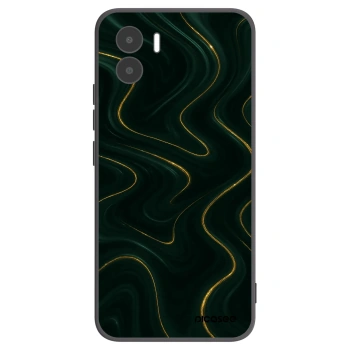 Picasee Μαύρη θήκη σιλικόνης για Xiaomi Redmi A2 - Vawes