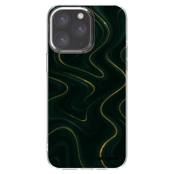 Picasee διαφανής θήκη σιλικόνης Apple iPhone 15 Pro Max - Vawes