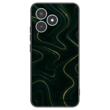 Picasee Μαύρη θήκη σιλικόνης για Realme C53 - Vawes