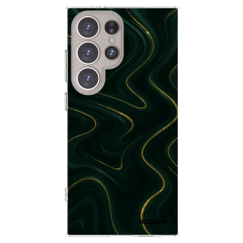Picasee διαφανής θήκη σιλικόνης Samsung Galaxy S24 Ultra S928B 5G - Vawes