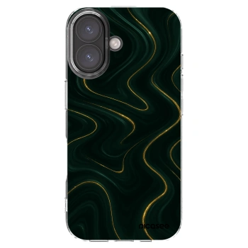 Picasee διαφανής θήκη σιλικόνης Apple iPhone 16 - Vawes