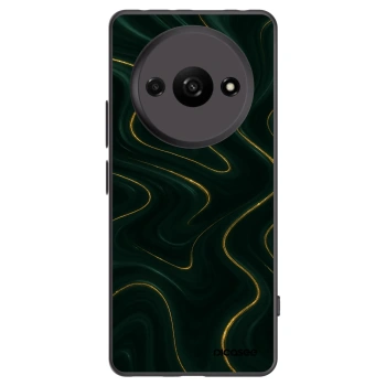 Picasee Μαύρη θήκη σιλικόνης για Xiaomi Redmi A3 - Vawes
