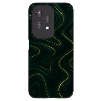Picasee Μαύρη θήκη σιλικόνης για Honor 200 Lite - Vawes