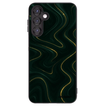 Picasee Μαύρη θήκη σιλικόνης για Samsung Galaxy A16 5G - Vawes