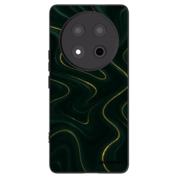 Picasee Μαύρη θήκη σιλικόνης για Honor Magic7 Lite 5G - Vawes
