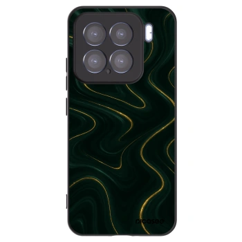 Picasee Μαύρη θήκη σιλικόνης για Xiaomi 15 - Vawes