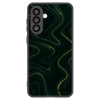 Picasee Μαύρη θήκη σιλικόνης για Samsung Galaxy A26 5G A266B - Vawes