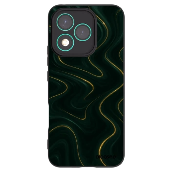 Picasee Μαύρη θήκη σιλικόνης για Honor 400 Lite 5G - Vawes