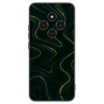 Picasee Μαύρη θήκη σιλικόνης για Xiaomi Poco C75 - Vawes