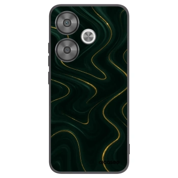 Picasee Μαύρη θήκη σιλικόνης για Xiaomi Poco F6 - Vawes