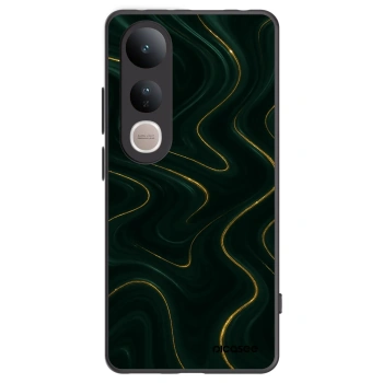 Picasee Μαύρη θήκη σιλικόνης για Vivo V50 Lite 5G - Vawes
