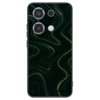 Picasee Μαύρη θήκη σιλικόνης για Xiaomi Redmi Note 14S - Vawes