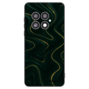 Picasee Μαύρη θήκη σιλικόνης για OnePlus 13 5G - Vawes