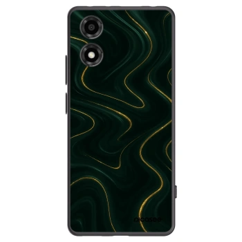 Picasee Μαύρη θήκη σιλικόνης για Motorola Moto E14 - Vawes