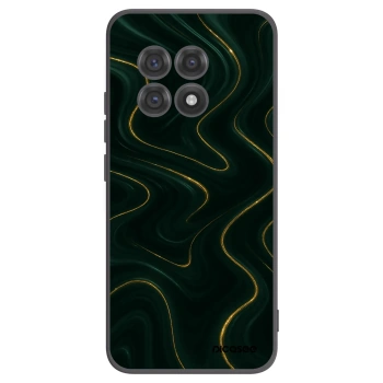 Picasee Μαύρη θήκη σιλικόνης για OnePlus 13R 5G - Vawes