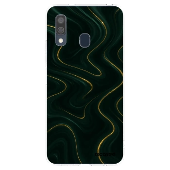 Picasee διαφανής θήκη σιλικόνης Samsung Galaxy A40 A405F - Vawes