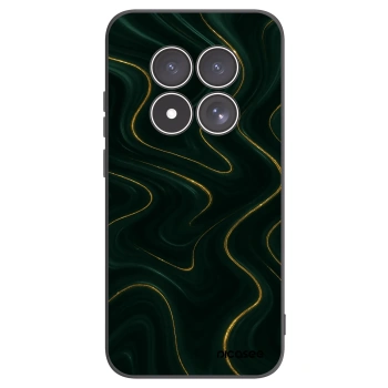 Picasee Μαύρη θήκη σιλικόνης για Xiaomi Redmi Note 15 Pro 4G - Vawes