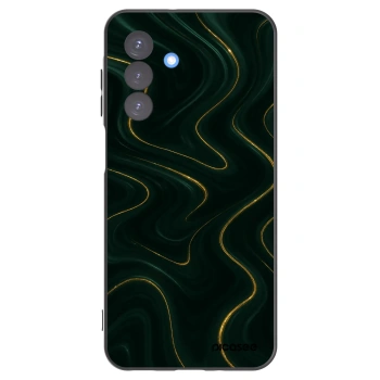 Picasee Μαύρη θήκη σιλικόνης για Samsung Galaxy A17 5G - Vawes