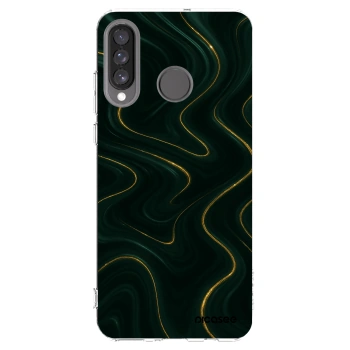 Picasee διαφανής θήκη σιλικόνης Huawei P30 Lite - Vawes
