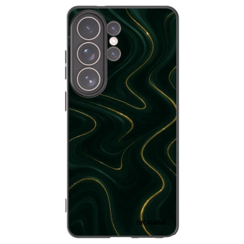 Picasee Μαύρη θήκη σιλικόνης για Samsung Galaxy S26 Ultra - Vawes