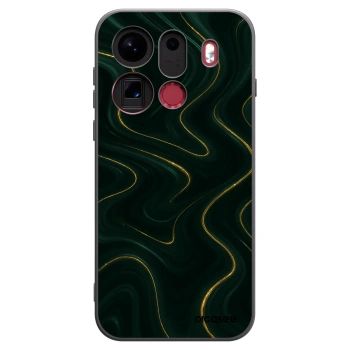 Picasee Μαύρη θήκη σιλικόνης για OPPO Find X9 Pro - Vawes
