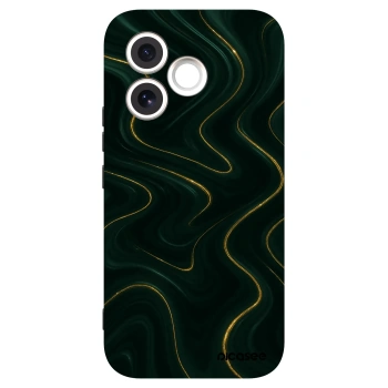 Picasee Μαύρη θήκη σιλικόνης για Honor 600 Lite - Vawes