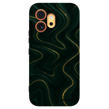 Picasee Μαύρη θήκη σιλικόνης για Honor 600 - Vawes