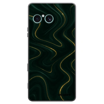 Picasee Μαύρη θήκη σιλικόνης για Sony Xperia 10 VII - Vawes