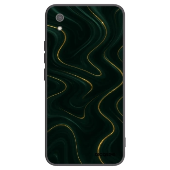 Picasee Μαύρη θήκη σιλικόνης για Xiaomi Redmi 7A - Vawes